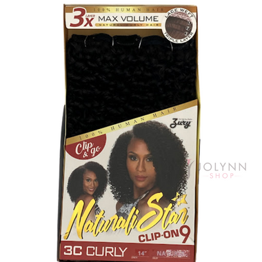 Clip On 3C Curly